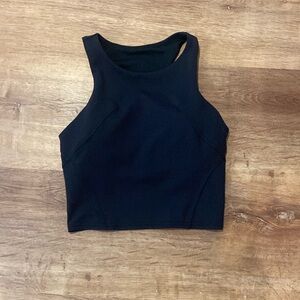lululemon size 2 black wunder train tank. never worn and nwot. no flaws/stains!